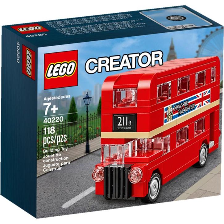 40220 the London bus (mini-uitvoering), Kinderen en Baby's, Speelgoed | Duplo en Lego, Nieuw, Lego, Complete set, Ophalen of Verzenden