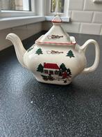 Mason's Christmas Village Theepot, Huis en Inrichting, Keuken | Servies, Overige typen, Ophalen of Verzenden, Zo goed als nieuw