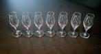 Kristallen glaasjes op voet; Royal Leerdam; serie Flamingo, Ophalen of Verzenden, Nieuw, Kristal, Glas of Glazen