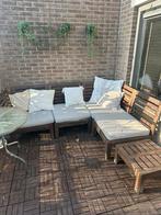 Lounge set van Ikea inclusief kussens, Ophalen, Gebruikt