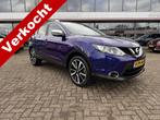 Nissan QASHQAI 1.6 Tekna, leer, navi, pano, camera, trekhaak, Qashqai, Benzine, Dodehoekdetectie, Gebruikt