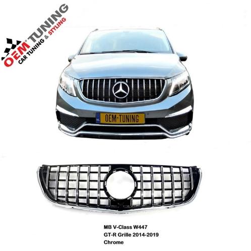 Mercedes-Benz V-Class W447| GT-R GRILLE | 2014-2019 | Chrome, Auto diversen, Tuning en Styling, Ophalen of Verzenden