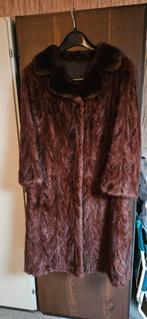 Nerts bontjas, Ophalen of Verzenden, Zo goed als nieuw, Maat 42/44 (L), Bruin