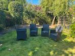 Eettafelstoelen/tuinstoelen Wicker, Ophalen, Gebruikt, Wicker