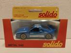 Solido 1:43 Lancia Rally blauw, Ophalen of Verzenden, Zo goed als nieuw, Auto, Solido