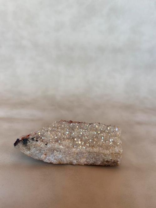 Aura kwartsdruse, Verzamelen, Mineralen en Fossielen, Mineraal, Ophalen of Verzenden