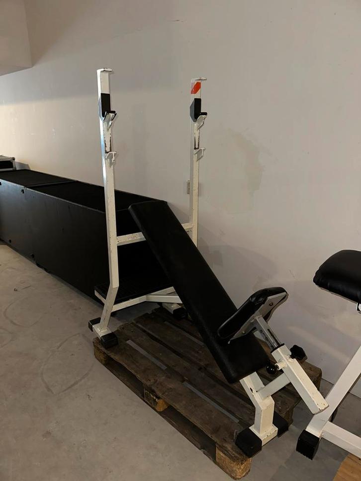 Panatta Incline Bench, Sport en Fitness, Fitnessapparatuur, Gebruikt, Overige typen, Borst, Metaal, Ophalen