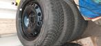 4 winterbanden met velgen michelin alpin 185/60 R15., Auto diversen, Wieldoppen, Ophalen
