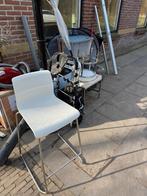 Diverse stoelen en oud ijzer - Vanalles!, Gebruikt, Overige kleuren, Ophalen of Verzenden, Metaal