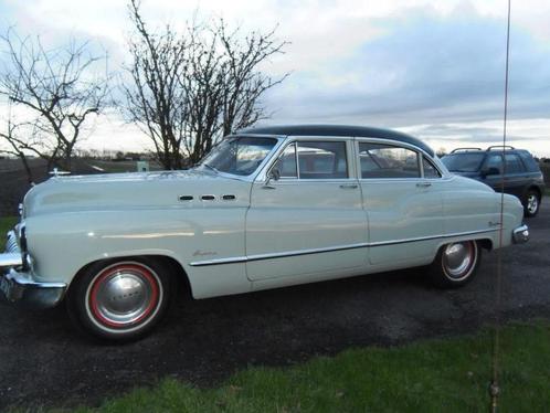 Buick Eight Super Sedan 1950 Grijs, Auto's, Buick, Particulier, Overige modellen, Radio, Benzine, Sedan, Automaat, Geïmporteerd