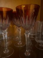 Boheems kristallen glazen vintage, Ophalen of Verzenden