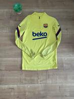 Fc Barcelona trainings top, Ophalen of Verzenden, Zo goed als nieuw, Geel, Voetbal