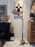 stoere staande lamp vintage oude staandelamp, Ophalen of Verzenden, Gebruikt, 150 tot 200 cm