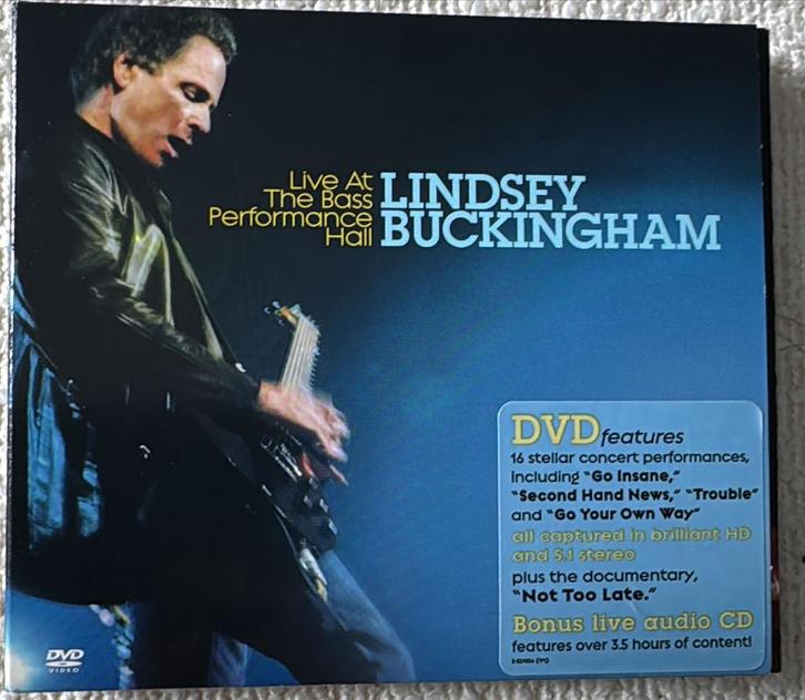 LINDSEY BUCKINGHAM, Live Bass Performance Hall, CD + DVD, Cd's en Dvd's, Cd's | Pop, Zo goed als nieuw, 1980 tot 2000, Verzenden