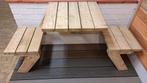 Picknicktafel 2-persoons (Balkon) Geïmpregneerd, Tuin en Terras, Ophalen, Nieuw, Rechthoekig, Hout