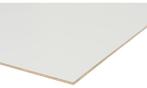 Multiplex plaat wit gegrond interieurbouw  122x250cm, Nieuw, Hout, Minder dan 20 mm