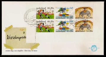 Nederland FDC E153A Zonder adres, Kinderpostzegels 1976 beschikbaar voor biedingen