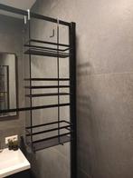 metalen douchewand rek zwart (hornbach), Ophalen, Zo goed als nieuw, Zwart, Overige typen