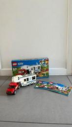 Lego city: pick up truck en caravan inclusief handleiding., Ophalen of Verzenden, Zo goed als nieuw, Complete set, Lego