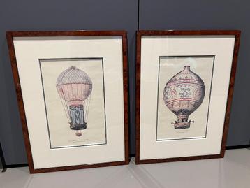 De eerste luchtballon Montgolfier beschikbaar voor biedingen