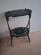 bijzettafel, Minder dan 55 cm, Gebruikt, Metaal of Aluminium, Ophalen of Verzenden