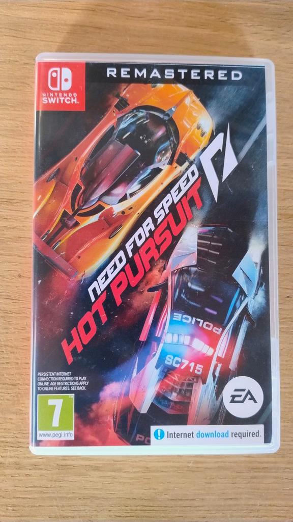 Need for Speed: Hot Pursuit Remastered - Nintendo Switch, Spelcomputers en Games, Games | Nintendo Switch, Zo goed als nieuw, Racen en Vliegen