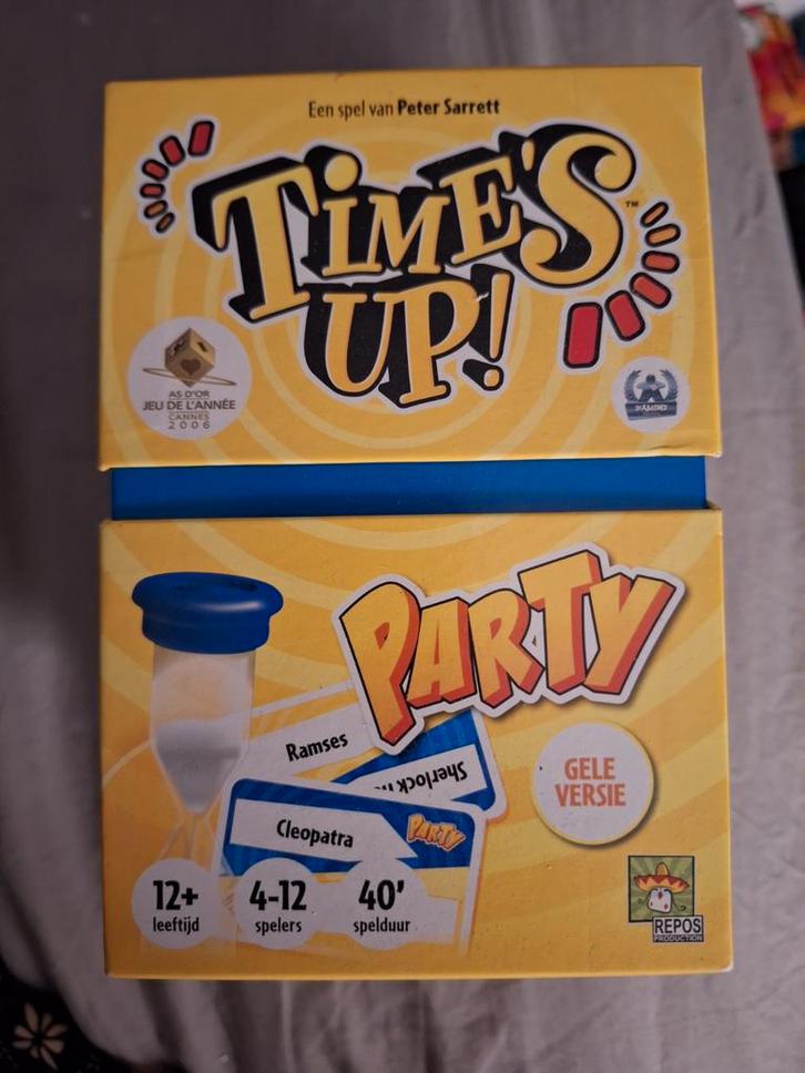 Time's Up! Party - Nieuw in doos!, Hobby en Vrije tijd, Gezelschapsspellen | Bordspellen, Nieuw, Drie of vier spelers, Vijf spelers of meer