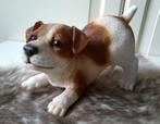 Beeld hond Jack Russel polystone, Verzamelen, Ophalen of Verzenden, Nieuw, Dier