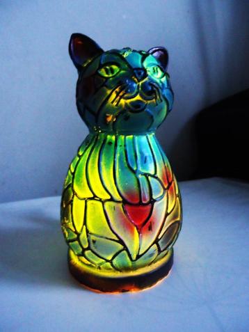 Tiffany Lamp Kat Poes vorm  😻😍💑🤗🎁👌 beschikbaar voor biedingen