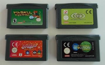 4 Nintendo Game Boy Advance Spellen