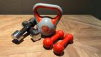 Hele set gewichten  in 1 koop, Ophalen, Zo goed als nieuw, Dumbbell