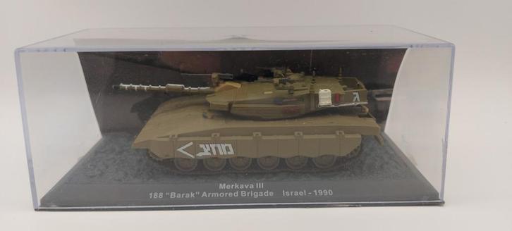 Deagostini Merkava III, Hobby en Vrije tijd, Modelbouw | Auto's en Voertuigen, Nieuw, Tank, 1:50 of kleiner, Overige merken, Verzenden