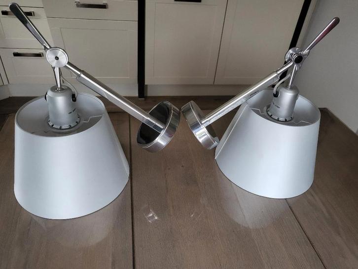 2 x lamp artemide tolomeo wandlamp wand lamp schemerlamp bed, Huis en Inrichting, Lampen | Hanglampen, Zo goed als nieuw, Minder dan 50 cm