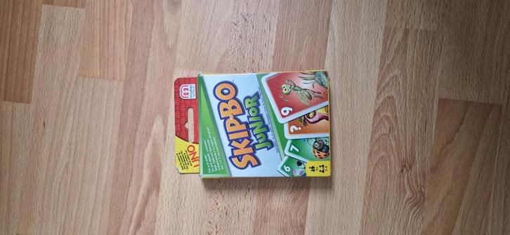 Skipbo junior, Hobby en Vrije tijd, Gezelschapsspellen | Kaartspellen, Zo goed als nieuw, Een of twee spelers, Drie of vier spelers