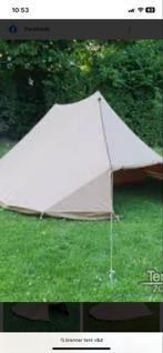 Katoenen Brenner Tent - 2 persoons Robuuste Kampeeroplossing, Ophalen, Gebruikt, Tot en met 2