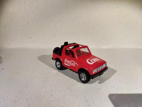 Edocar Suzuki Samurai SJ413 Coca Cola, Hobby en Vrije tijd, Modelauto's | Overige schalen, Zo goed als nieuw, Auto, Ophalen of Verzenden