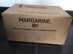 Oude grote doos Margarine, Verzamelen, Merken en Reclamevoorwerpen, Gebruikt, Ophalen of Verzenden