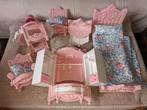 Roze Prinsessen slaapkamer voor pop bed 32x15cm 2xstoel enz., Kinderen en Baby's, Gebruikt, Ophalen of Verzenden, Barbie