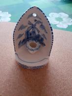 Delftsblauwe kandelaar, Antiek en Kunst, Antiek | Kandelaars, Ophalen of Verzenden, Keramiek of Aardewerk