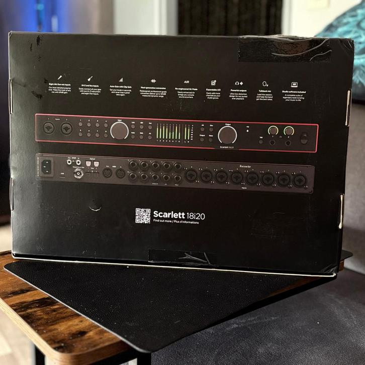 Focusrite Scarlett 18i20 4th Gen audio interface, Computers en Software, Geluidskaarten, Zo goed als nieuw, Extern, Ophalen of Verzenden