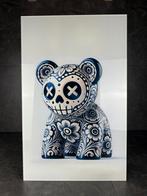 Teddybeer plexiglas schilderij - Nieuw en Uniek Design, Ophalen of Verzenden, Nieuw, Print, 50 tot 75 cm