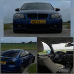 BMW 325xi (4x4) 218pk  2.5L 2006 (nieuwe APK), Auto's, BMW, 2497 cc, Blauw, Leder en Stof, Handgeschakeld