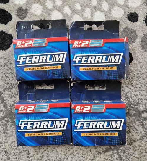 Ferrum 3 plade razor cartridges 6+2, Sieraden, Tassen en Uiterlijk, Uiterlijk | Gezichtsverzorging, Nieuw, Verzorging, Gehele gezicht