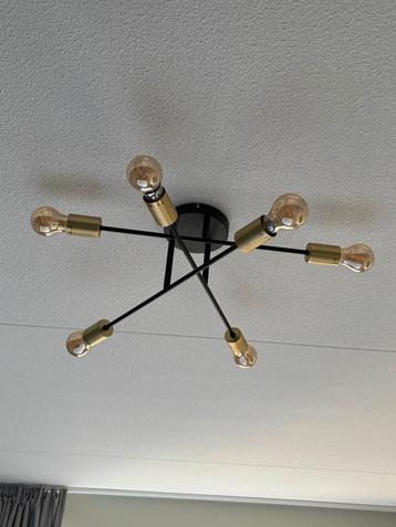 Plafondlamp met Draaibare Stokken beschikbaar voor biedingen