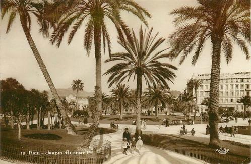 (701-472-037) Nice Jardin Albert Ier, Verzamelen, Ansichtkaarten | Buitenland, Frankrijk, Verzenden