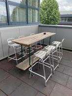 2x biertafel hoog, Ophalen, Gebruikt