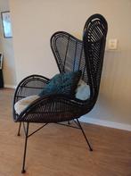 HKliving Rotan Egg Stoel icl rond kussen,, Ophalen of Verzenden, Zo goed als nieuw, Overige kleuren, Eén