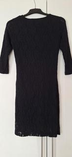 Zwarte jurk met kant mt 38 vero moda, Maat 38/40 (M), Vero Moda, Zwart, Ophalen of Verzenden
