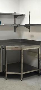GGM Gastro Hoek Werktafel 700x1000 - Bakkerij, Zakelijke goederen, Horeca | Keukenapparatuur, Ophalen of Verzenden