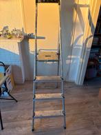Gebruikte ladder - Ideaal voor klussen!, Doe-het-zelf en Verbouw, Ladders en Trappen, Ophalen, Gebruikt, Trap, Minder dan 2 meter